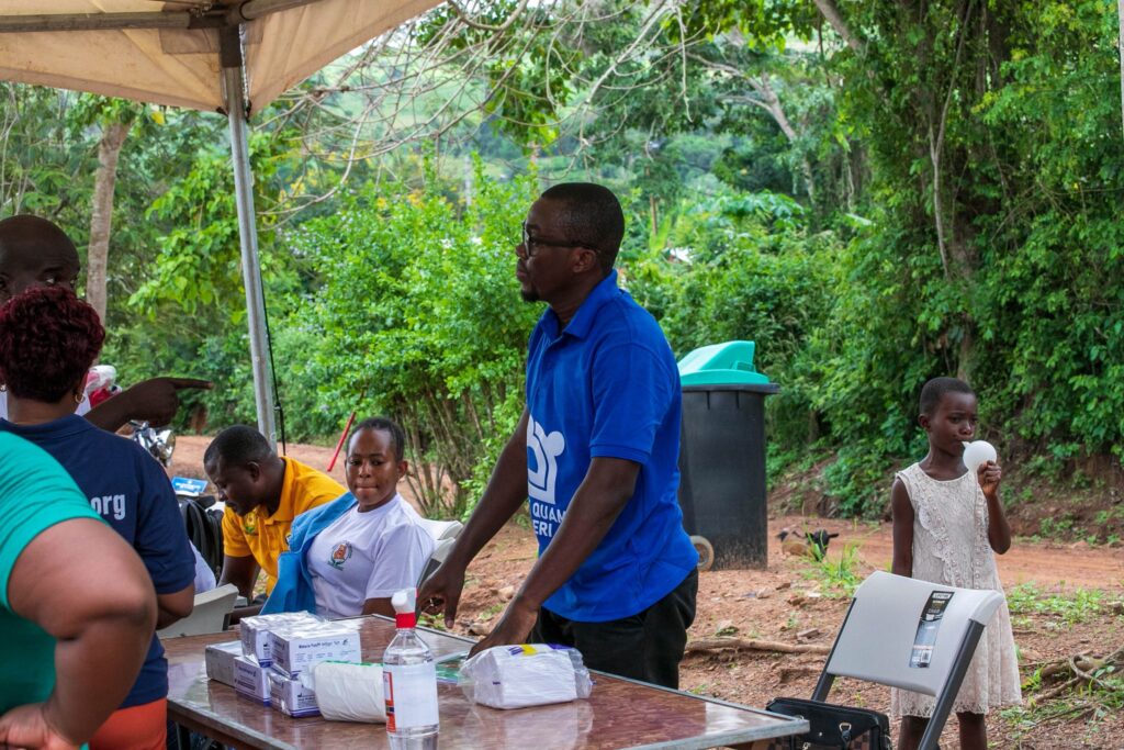 Bringing Care Closer: Free Health Screening for the Aged in Senya Breku